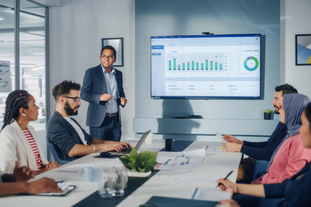 Lead generation for business strategy meeting with marketing analytics dashboard in Malaysia